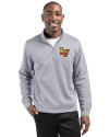 Las Vegas Aviators Clique Lift Eco Performance Half Zip Unisex Pullover Grey Melange Front Thumbnail Image