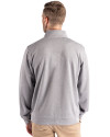 Round Rock Express Clique Lift Eco Performance Full Zip Unisex Jacket Grey Melange Back Thumbnail Image