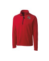 Portland Sea Dogs Clique Summit Performance Fleece Half Zip Mens Pullover Jacket Red Mannequin Thumbnail Image