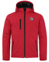 San Antonio Missions Clique Equinox Insulated Mens Softshell Jacket Red Mannequin Thumbnail Image