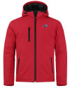 West Michigan Whitecaps Clique Equinox Insulated Mens Softshell Jacket Red Mannequin Thumbnail Image