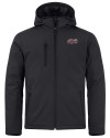 Lansing Lugnuts Clique Equinox Insulated Mens Softshell Jacket Black Mannequin Thumbnail Image