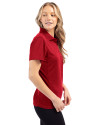 Toledo Mud Hens Clique Ice Pique Womens Tech Polo Cardinal Red Side Thumbnail Image