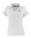 Philadelphia Eagles Cutter & Buck Daybreak Eco Recycled Womens V-neck Polo White Mannequin Thumbnail Image