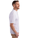 Buffalo Bills Cutter & Buck Pike Eco Symmetry Print Stretch Recycled Mens Polo White/Polished Side Thumbnail Image