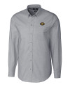 Grambling Tigers Cutter & Buck Stretch Oxford Mens Long Sleeve Dress Shirt Charcoal Mannequin Thumbnail Image