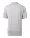 Grambling Tigers Cutter & Buck Forge Heathered Stretch Mens Polo Polished Heather Mannequin Back Thumbnail Image