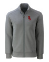 USC Trojans Cutter & Buck Roam Epic Versatility Recycled Full Zip Mens Jacket Elemental Grey Mannequin Thumbnail Image