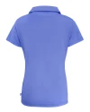 Clemson Tigers Cutter & Buck Daybreak Eco Recycled Womens V-neck Polo Hyacinth Mannequin Back Thumbnail Image