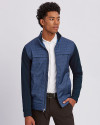 View image 1: Cutter & Buck Discovery Windblock Hybrid Jacket Admiral Front