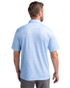 Hillsboro Hops Cutter & Buck Pike Constellation Print Stretch Mens Polo Atlas Light Blue Back Thumbnail Image