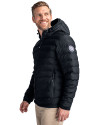 Omaha Storm Chasers Cutter & Buck Mission Ridge Repreve® Eco Insulated Mens Puffer Jacket Black Side Thumbnail Image