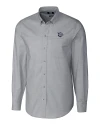 Lehigh Valley IronPigs Cutter & Buck Stretch Oxford Mens Long Sleeve Dress Shirt Charcoal Mannequin Thumbnail Image