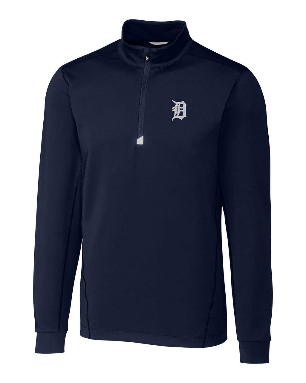 Detroit Tigers Cutter & Buck Traverse Stretch Eco Quarter