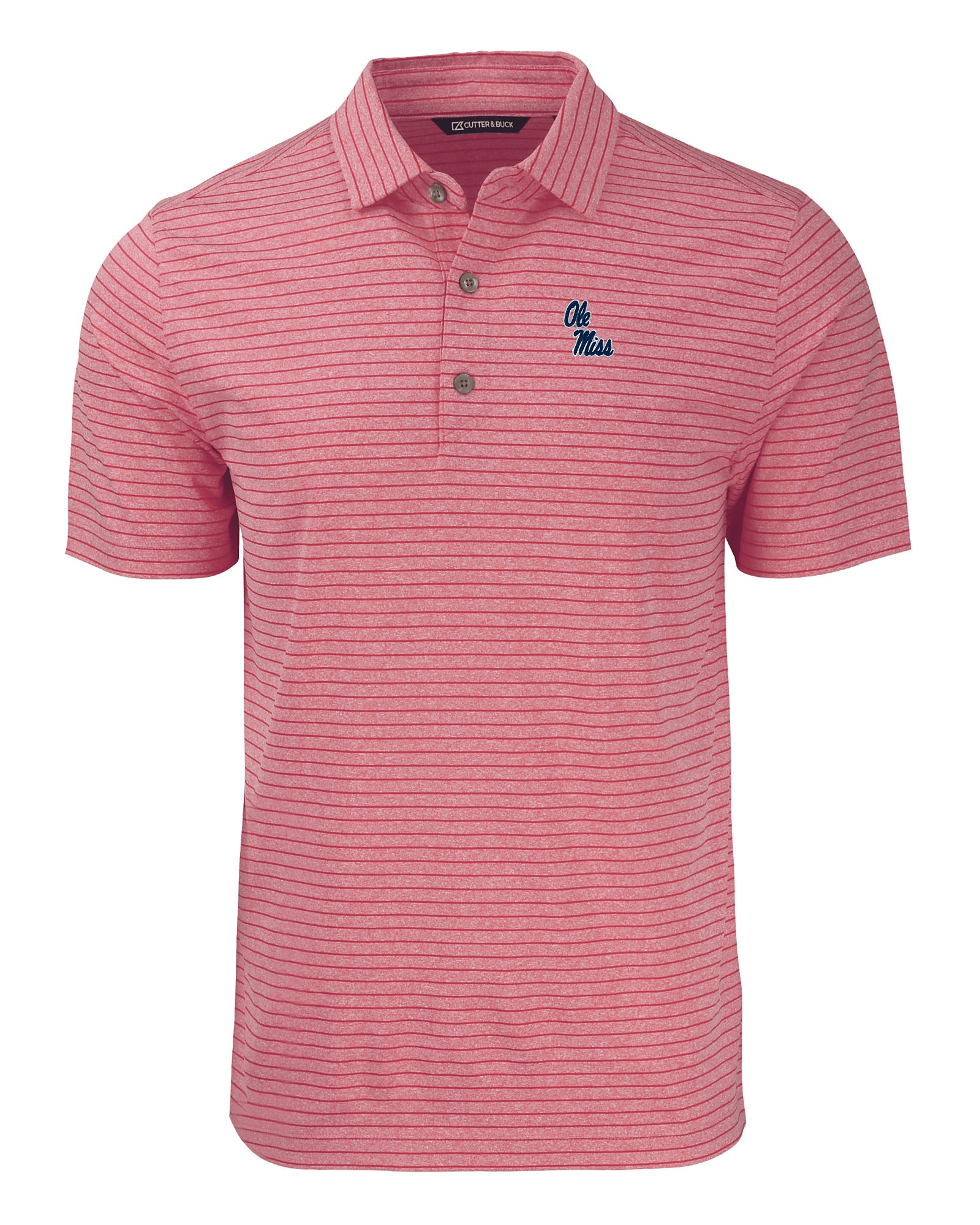 Ole Miss Rebels Cutter & Buck Pike Constellation Stretch Polo