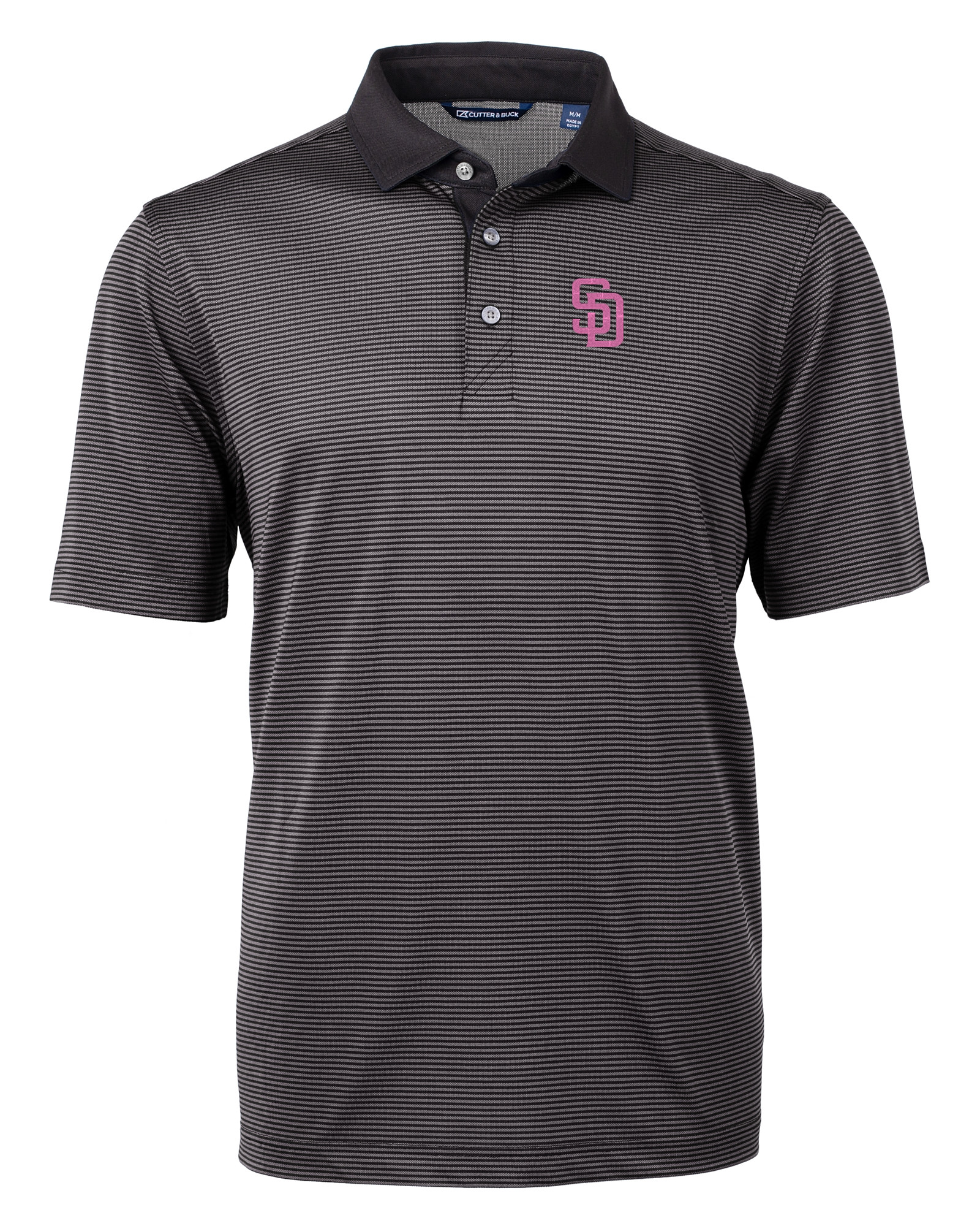 San Diego Padres Nike City Connect Striped Polo