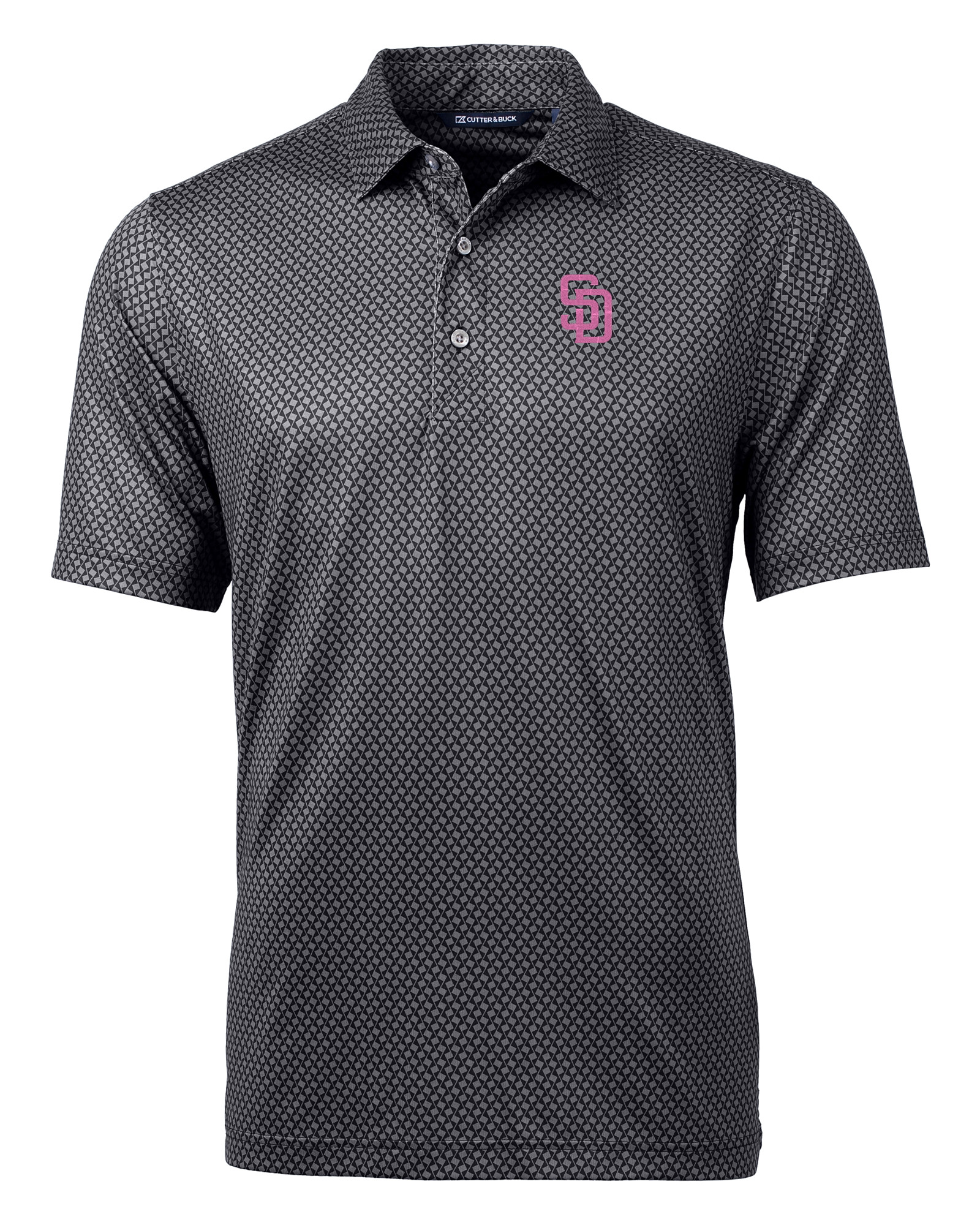 San Diego Padres City Connect Cutter & Buck Pike Banner Print Stretch Men's  Big & Tall Polo - Cutter & Buck