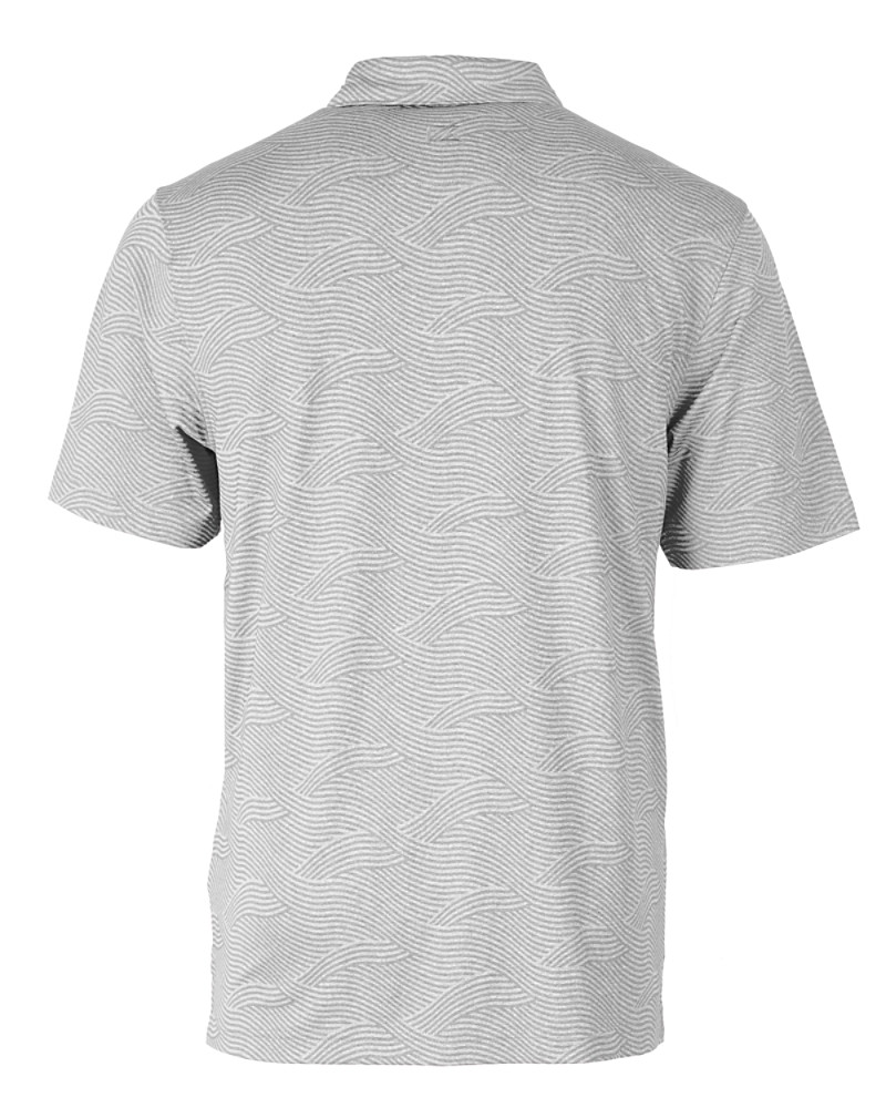 Cutter & Buck Heather Wave Print Polo Cutter & Buck