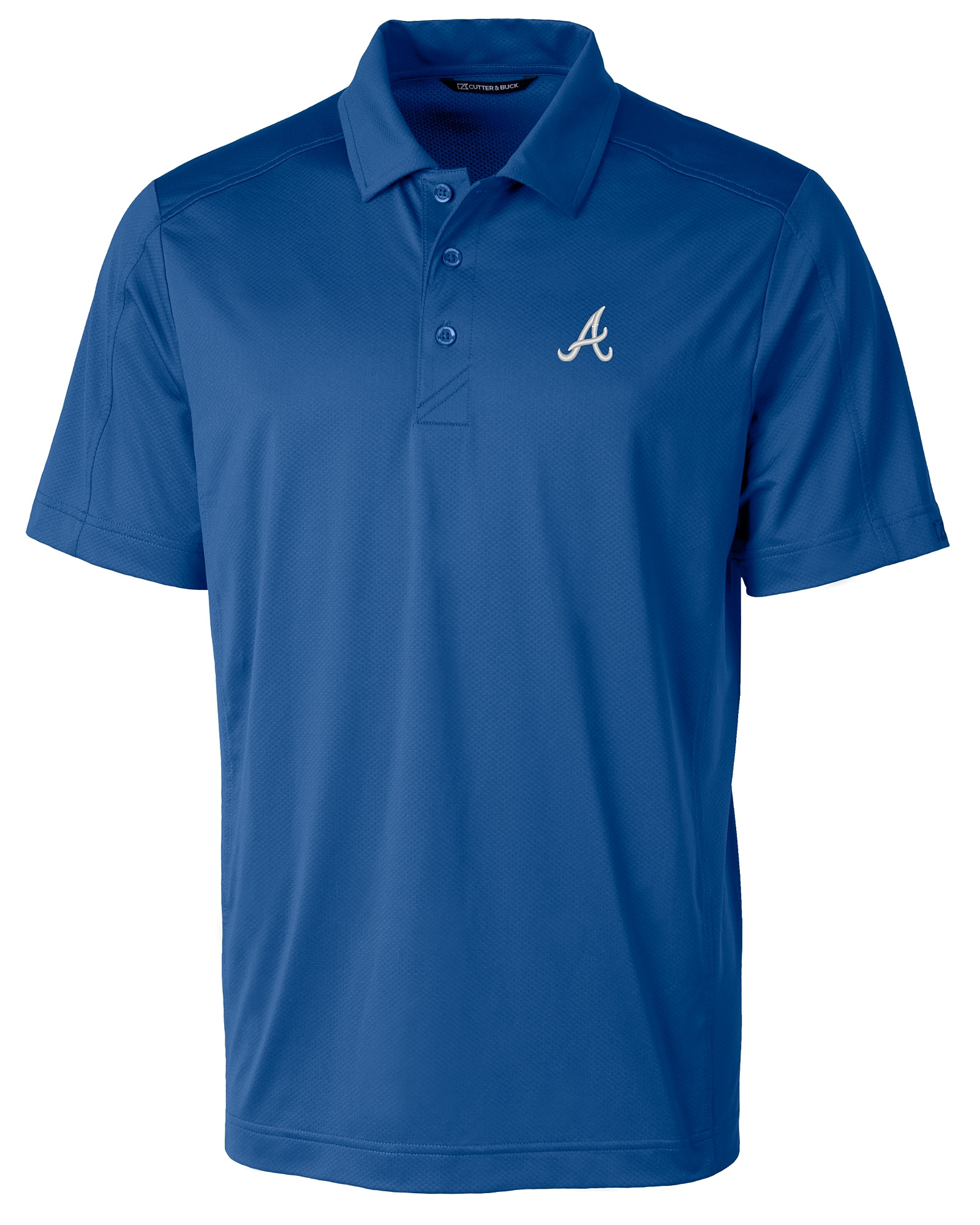 Atlanta Braves Cutter & Buck Advantage Tri-Blend Jersey Mens Big and Tall Pocket Polo