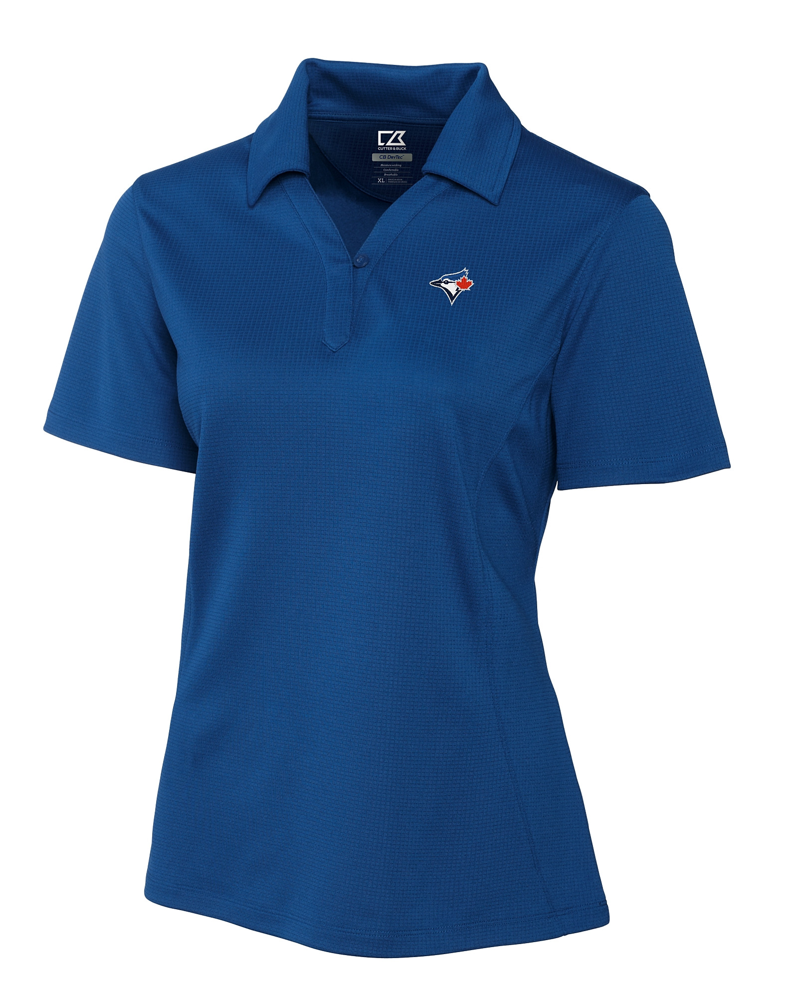 Toronto Blue Jays Cutter & Buck Advantage Tri-Blend Pique Mens Polo -  Cutter & Buck