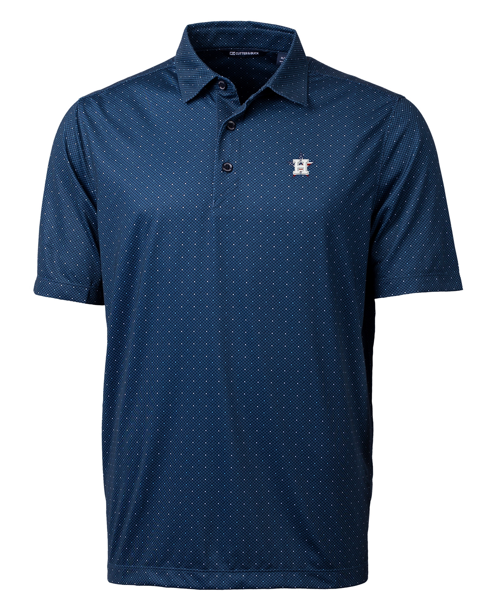 Write a Review for Houston Astros Stretch Pique Heathered Polo