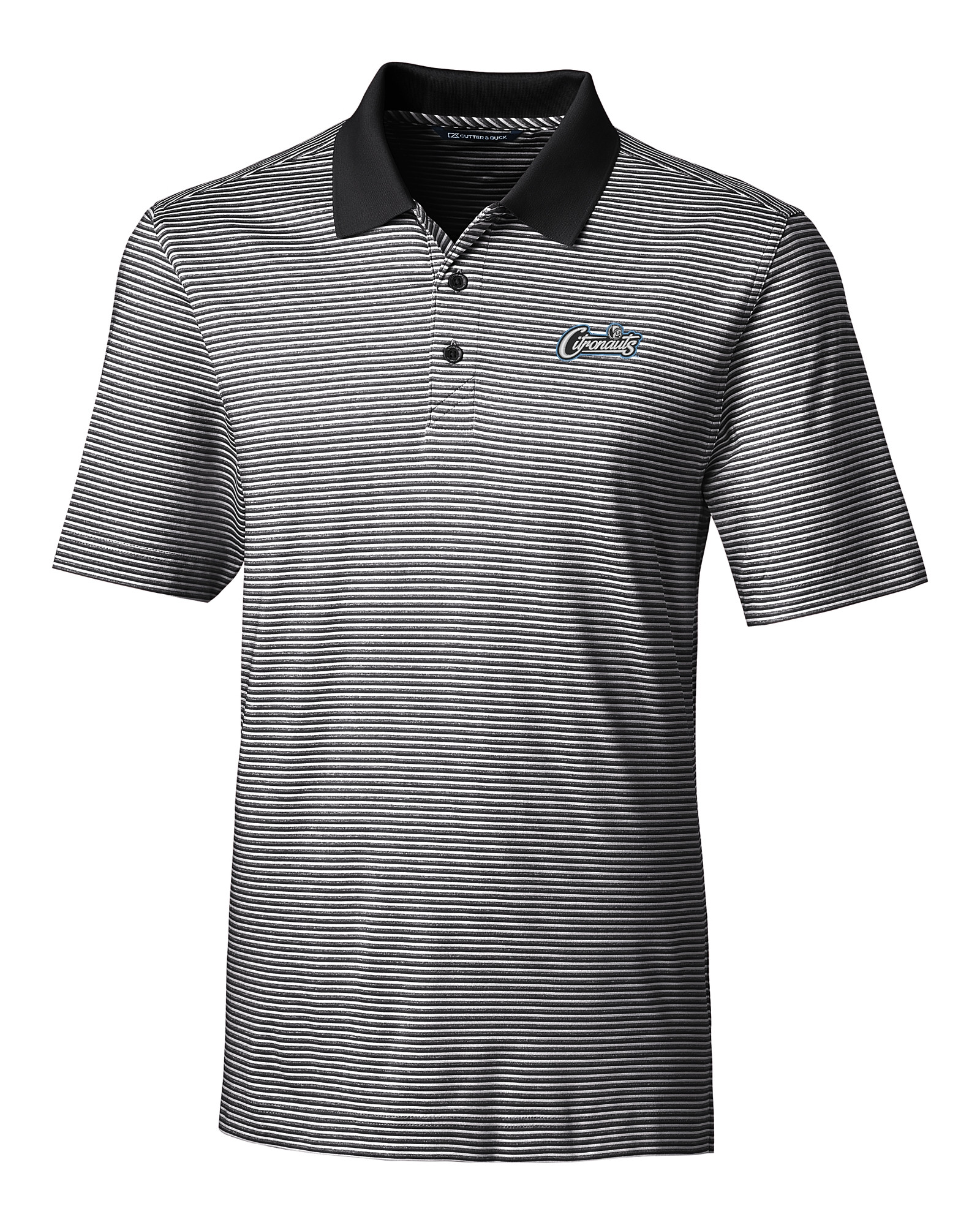 UCF Knights Citronaut Cutter & Buck Forge Tonal Stripe Stretch Mens ...