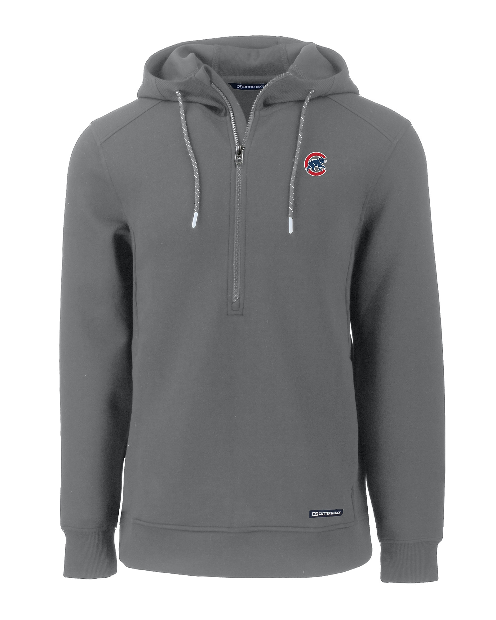 Men's Chicago Cubs Pro Standard White Logo Pullover Hoodie