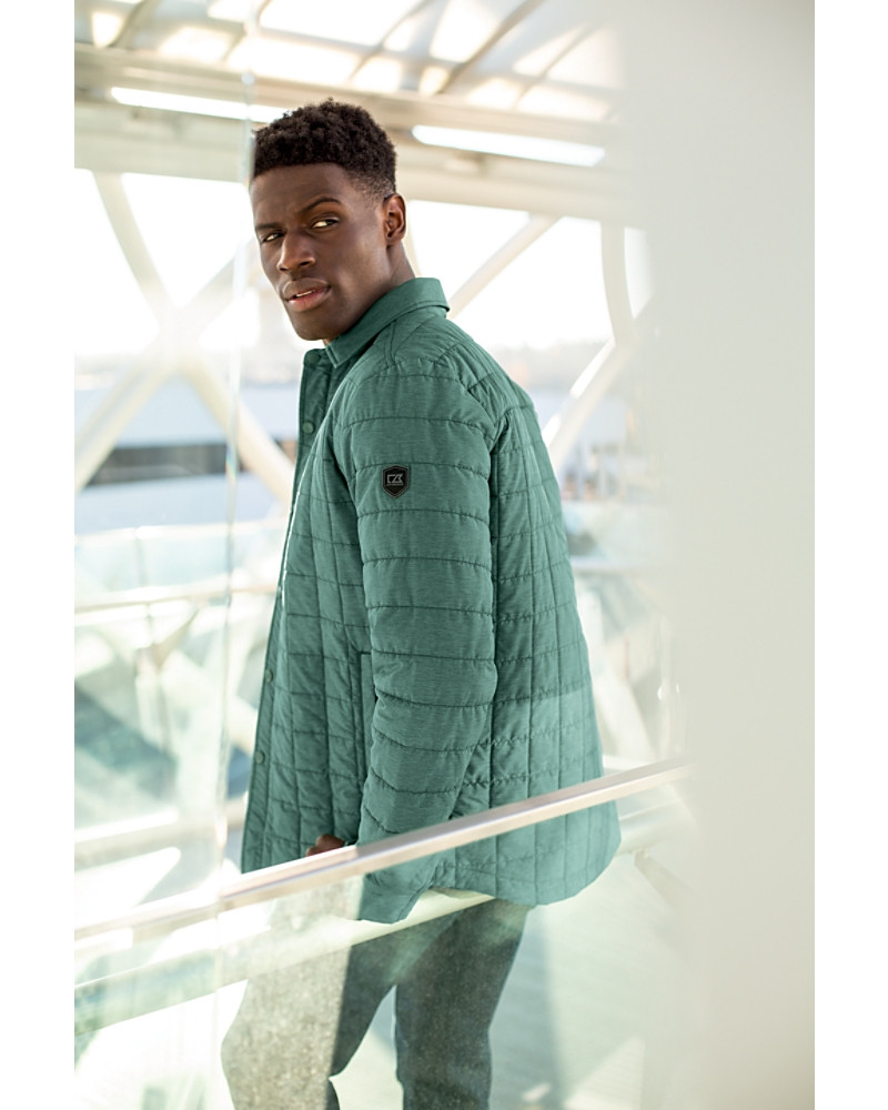 Cutter & Buck Rainier PrimaLoft® Mens Eco Insulated Quilted Shirt