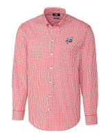 Reading Fightin Phils Cutter & Buck Easy Care Stretch Gingham Mens Big and Tall Long Sleeve Dress Shirt CDR_MANN_HG 1