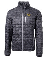 Grambling Tigers Cutter & Buck Rainier PrimaLoft® Mens Eco Insulated Full Zip Printed Puffer Jacket BL_MANN_HG 