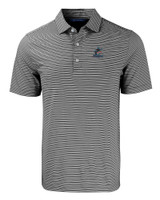 Miami Marlins Cutter & Buck Forge Eco Double Stripe Stretch Recycled Mens Big &Tall Polo BLWH_MANN_HG 1