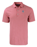 Milwaukee Brewers Stars & Stripes Cutter & Buck Forge Eco Double Stripe Stretch Recycled Mens Big &Tall Polo CDRW_MANN_HG 1