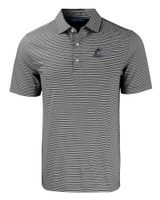 Miami Marlins Cutter & Buck Forge Eco Double Stripe Stretch Recycled Mens Polo BLWH_MANN_HG 1