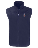 Seattle Mariners Stars & Stripes Cutter & Buck Charter Eco Full-Zip Mens Big & Tall Vest NVBU_MANN_HG 1