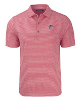 Milwaukee Brewers Stars & Stripes Cutter & Buck Forge Eco Heather Stripe Stretch Recycled Mens Big & Tall Polo CRH_MANN_HG 1