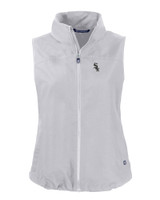 Chicago White Sox Cutter & Buck Charter Eco Full-Zip Womens Vest POL_MANN_HG 1