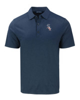 Chicago White Sox Stars & Stripes Cutter & Buck Forge Eco Stretch Recycled Mens Polo DNVH_MANN_HG 1