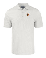 Baltimore Orioles Cutter & Buck Pike Eco Symmetry Print Stretch Recycled Mens Polo WHPOL_MANN_HG 1