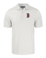 Boston Red Sox Cutter & Buck Pike Eco Symmetry Print Stretch Recycled Mens Polo WHPOL_MANN_HG 1