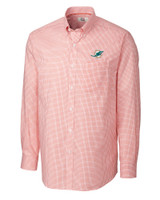 Miami Dolphins Men's L/S Epic Easy Care Tattersall 1