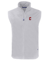 Cleveland Guardians - Cutter & Buck Charter Eco Recycled Mens Full-Zip Vest POL_MANN_HG 1