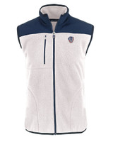 Milwaukee Brewers Stars & Stripes Cutter & Buck Cascade Eco Sherpa Fleece Mens Vest SHNV_MANN_HG 1