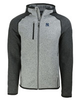 New York Yankees Cutter & Buck Mainsail Full Zip Hooded Mens Jacket POCH_MANN_HG 1