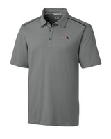 New England Patriots Cutter & Buck Mens Big & Tall Fusion Polo Elemental Grey Mannequin