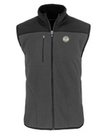 Milwaukee Brewers Cooperstown Cutter & Buck Cascade Eco Sherpa Fleece Mens Vest EGBL_MANN_HG 1