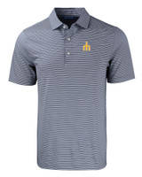 Seattle Mariners Cooperstown Cutter & Buck Forge Eco Double Stripe Stretch Recycled Mens Big &Tall Polo NVBW_MANN_HG 1