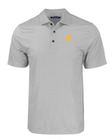 Seattle Mariners Cooperstown Cutter & Buck Pike Eco Tonal Geo Print Stretch Recycled Mens Big & Tall Polo EG_MANN_HG 1