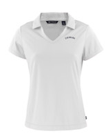 Colorado Rockies Cooperstown Cutter & Buck Daybreak Eco Recycled Womens V-neck Polo WH_MANN_HG 1