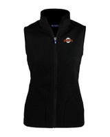 San Francisco Giants Cooperstown Cutter & Buck Cascade Eco Sherpa Fleece Womens Vest BL_MANN_HG 1