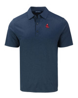 Boston Red Sox Cooperstown Cutter & Buck Forge Eco Stretch Recycled Mens Polo DNVH_MANN_HG 1